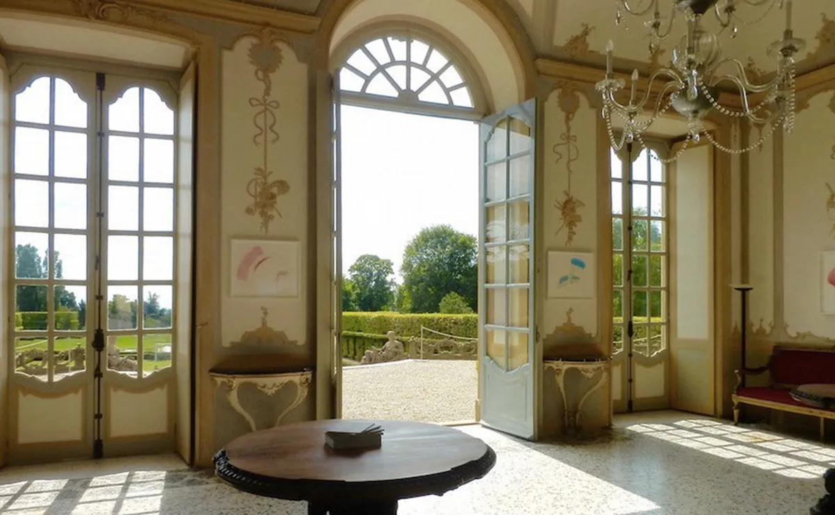 Villa Belgiojoso, interno