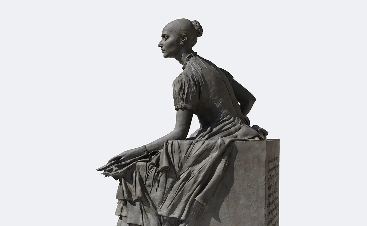 Statua Cristina Trivulzio di Belgiojoso